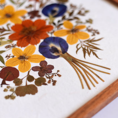 Wall hanging big - Flower bouquet