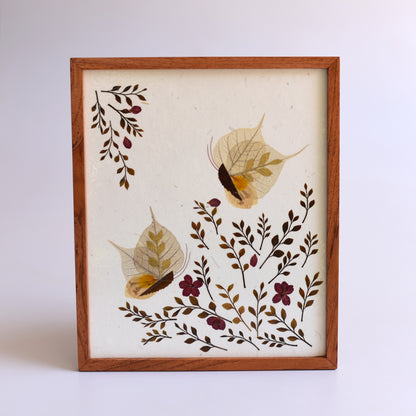 Wall hanging big - 2 butterflies