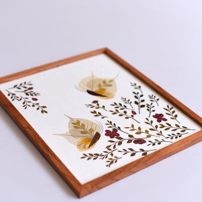 Wall hanging big - 2 butterflies