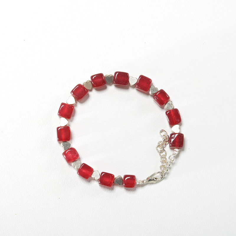 Square Agate Bracelet