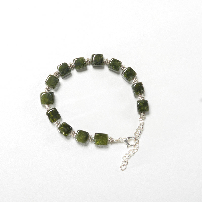 Square Agate Bracelet