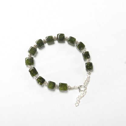 Square Agate Bracelet
