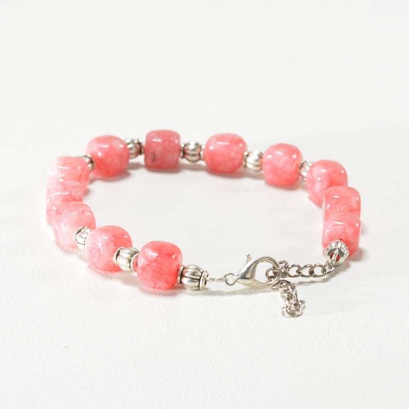 Square Agate Bracelet