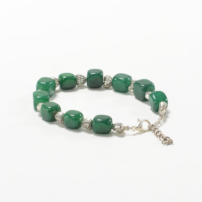 Square Agate Bracelet