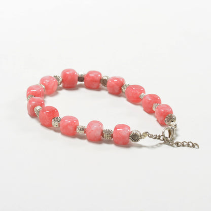 Square Agate Bracelet