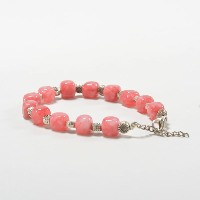 Square Agate Bracelet
