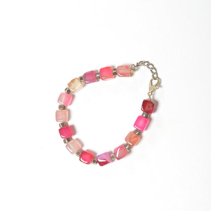 Square Agate Bracelet