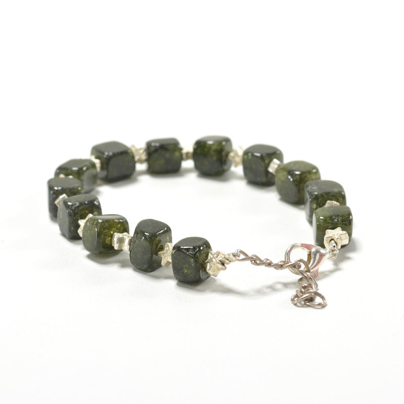 Square Agate Bracelet