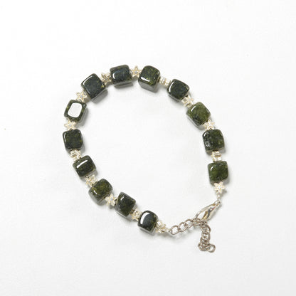 Square Agate Bracelet