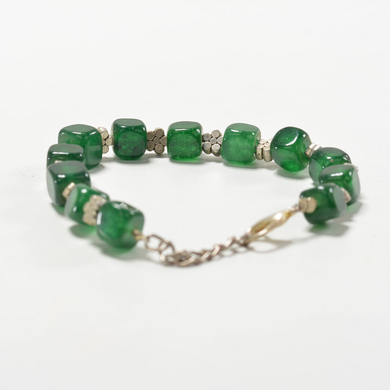 Square Agate Bracelet