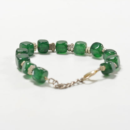 Square Agate Bracelet