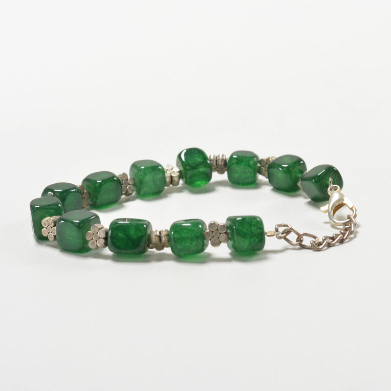 Square Agate Bracelet