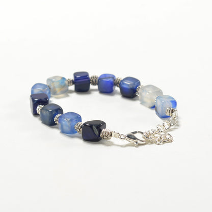 Square Agate Bracelet