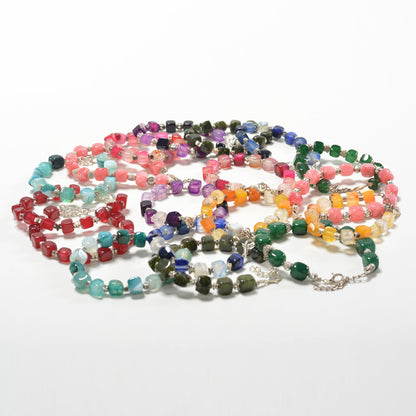 Square Agate Bracelet