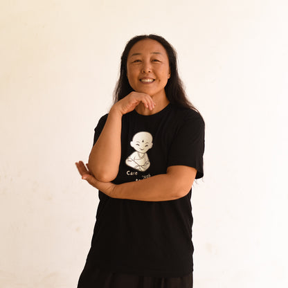 Care enough to be carefree (Baby Buddha)