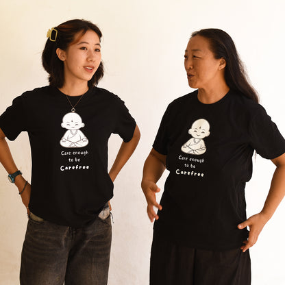 Care enough to be carefree (Baby Buddha)