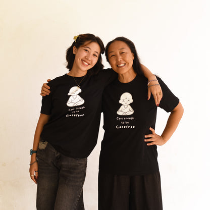 Care enough to be carefree (Baby Buddha)