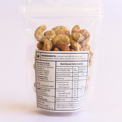 Roasted Cashews Onion Garlic