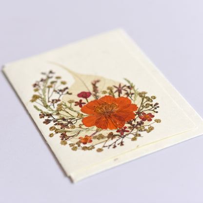 A Bouquet Of Flowers Cards (Set of 4)