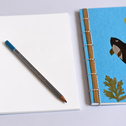 Bamboo Notebook, Fish- Set of 3