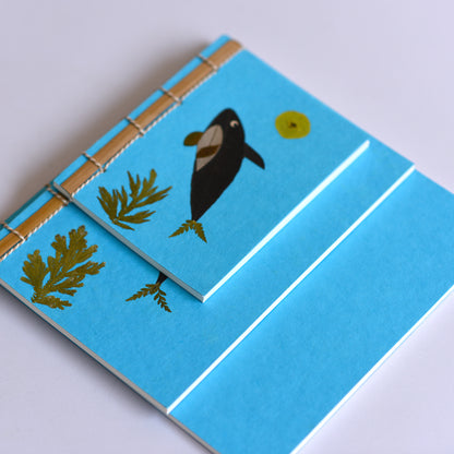 Bamboo Notebook, Fish- Set of 3
