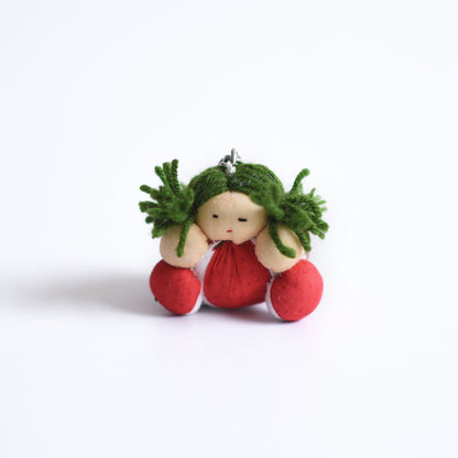 Lia Girl Keychain