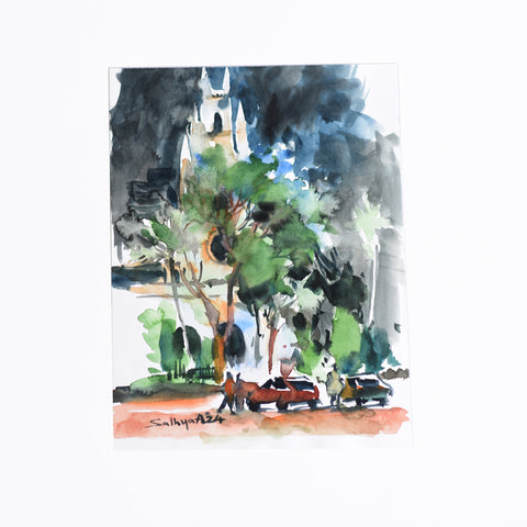 Art Painting - Church