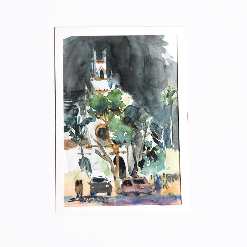 Art Painting - Its late