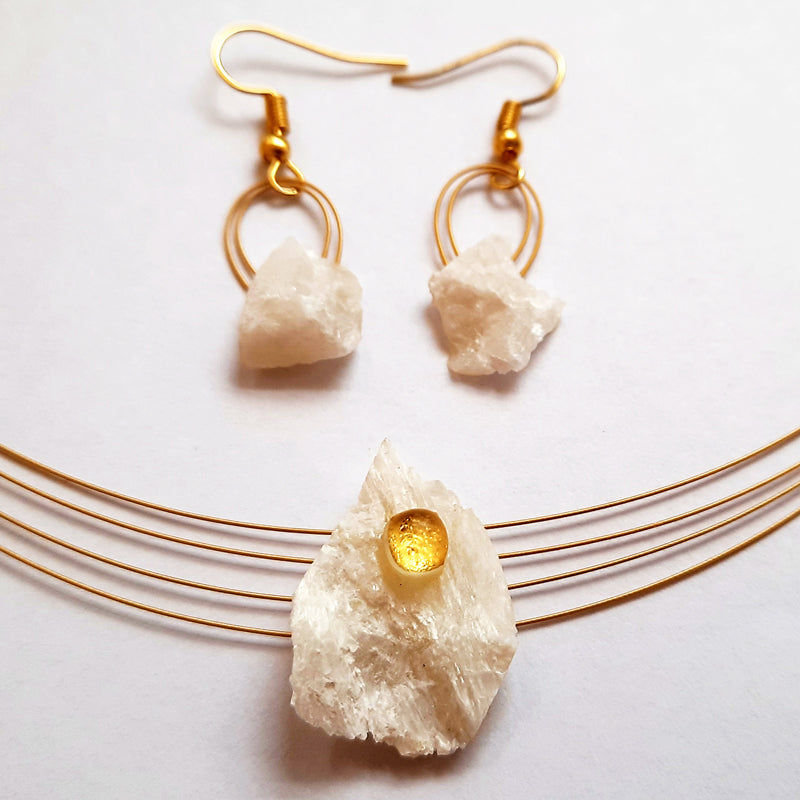 Small White Marble Set