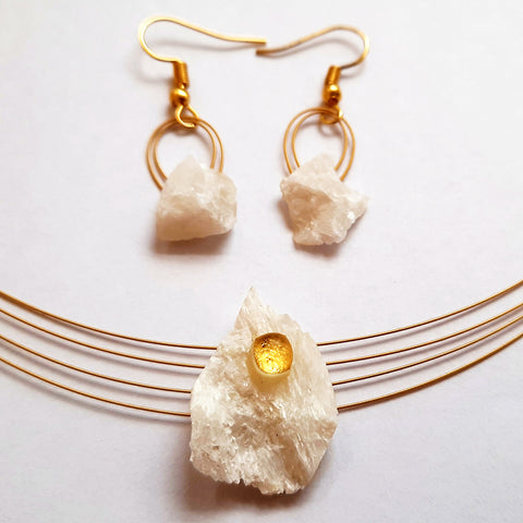 Small White Marble Set