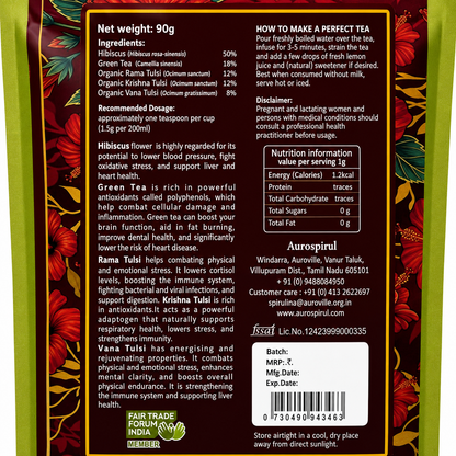 Hibiscus Tulsi Green Tea