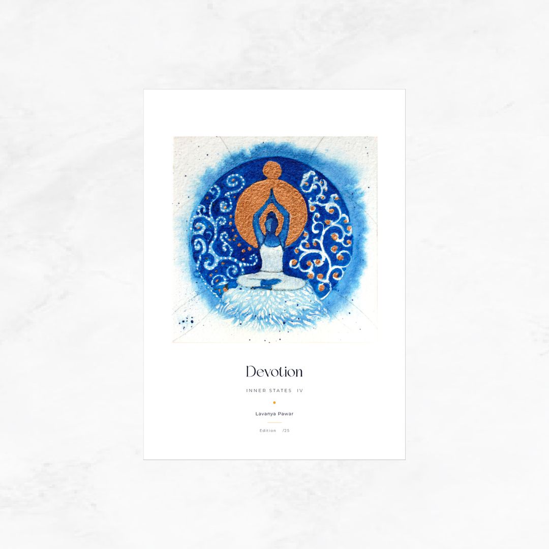 INNER STATES – IV – Devotion | A4 Limited Edition Print | Lavanya Pawar