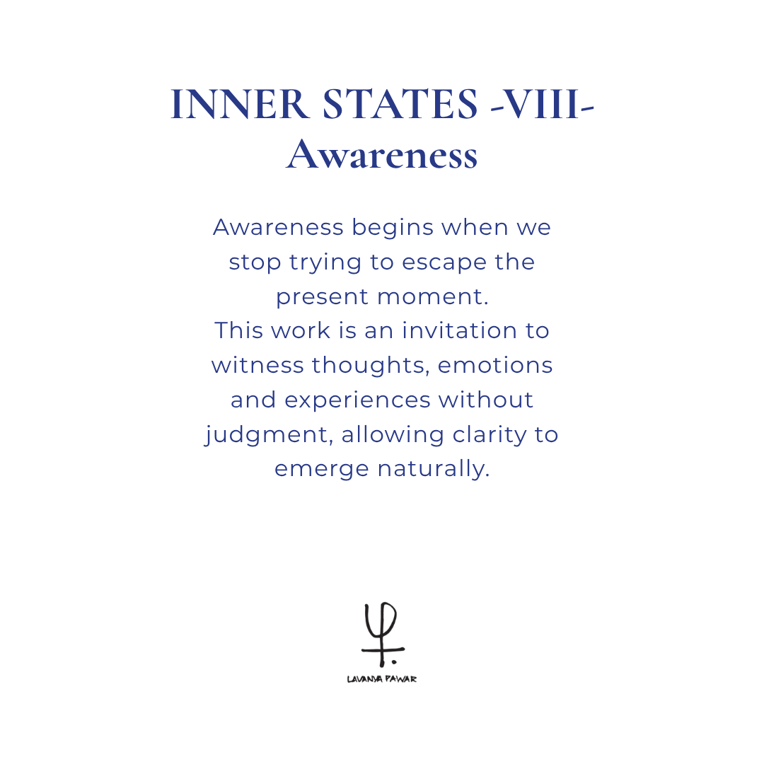 INNER STATES – VIII – Awareness | Lavanya Pawar