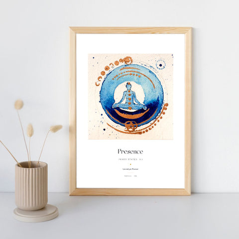 INNER STATES – XII – Presence | A3 Limited Edition Print | Lavanya Pawar