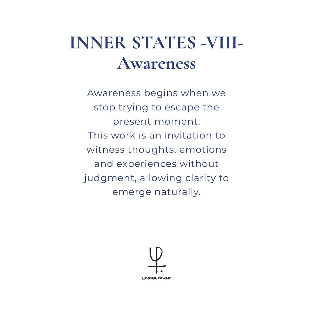 INNER STATES – VIII – Awareness | Lavanya Pawar
