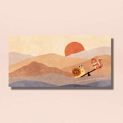Square Folded Cards