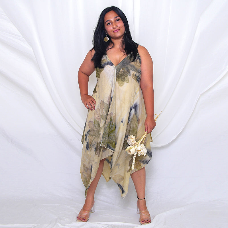 Rope Dress Style 1  – Earthy Floral Print