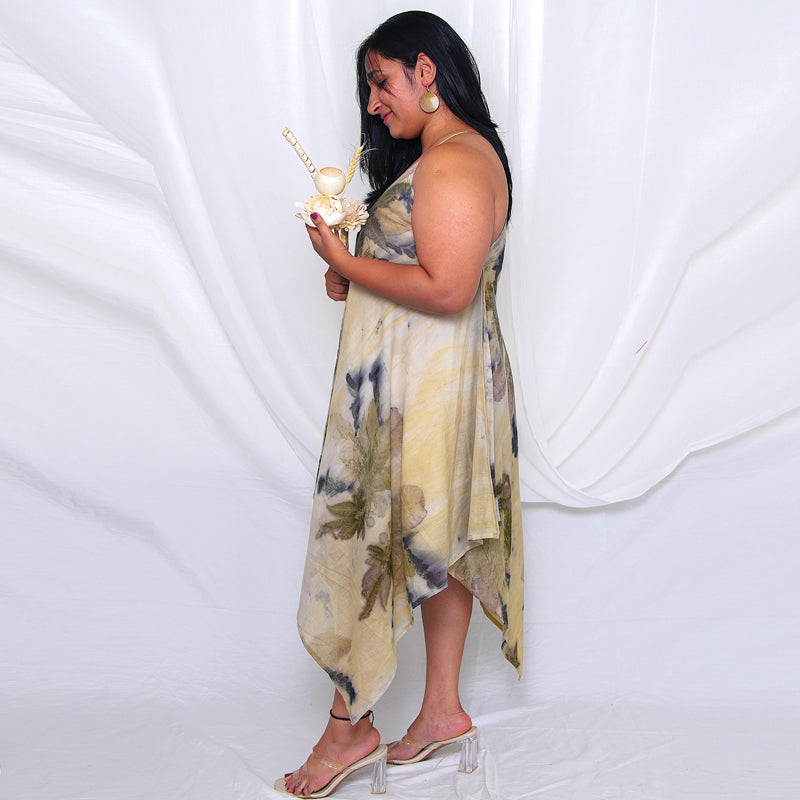 Rope Dress Style 1  – Earthy Floral Print