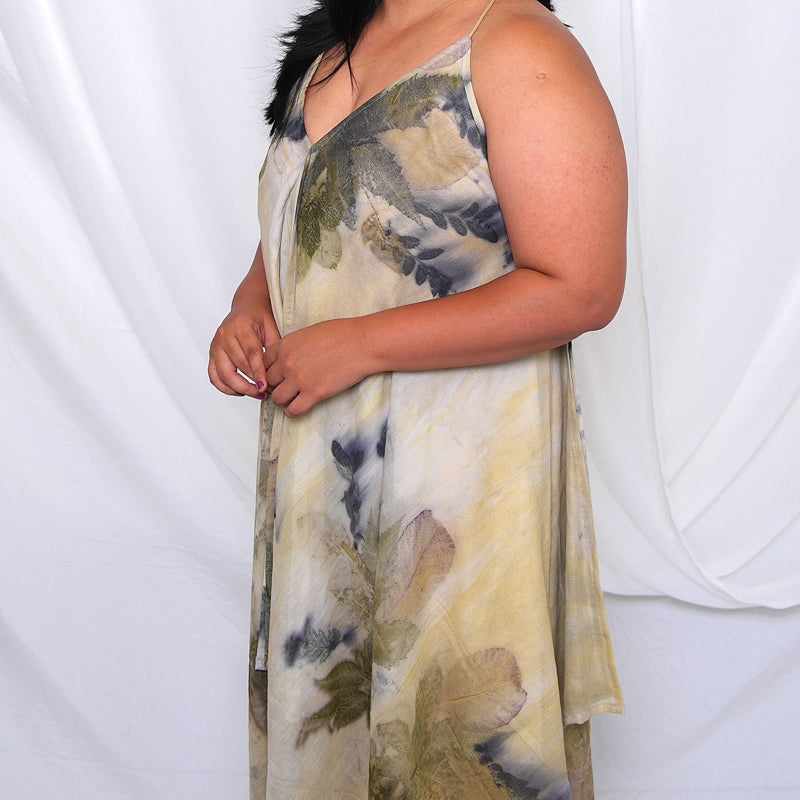 Rope Dress Style 1  – Earthy Floral Print
