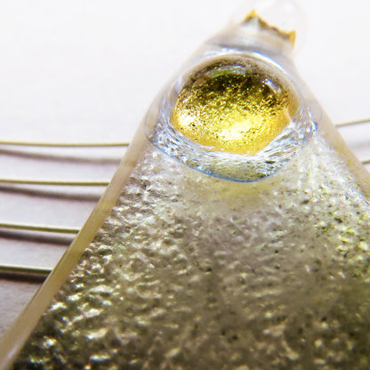 Silver and Gold-in-Glass Set