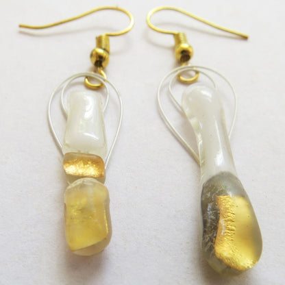 Gold and Silver-in-Glass Set
