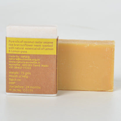 Lemon & Lemon Grass Bath Bars - 75 Grams