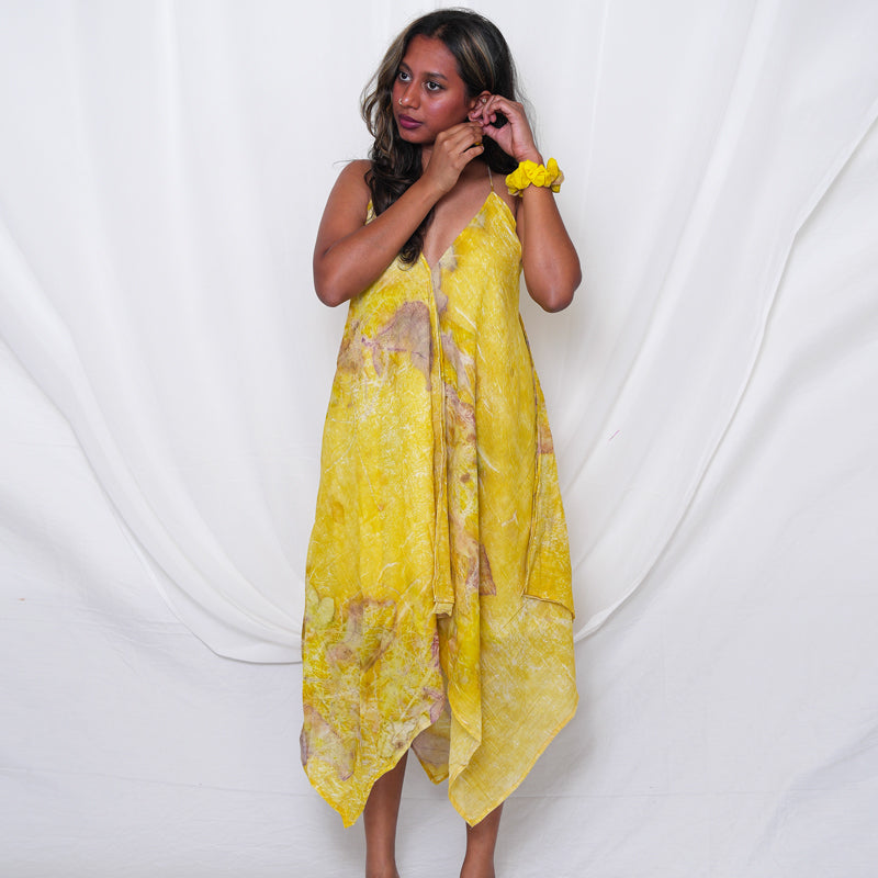 Rope Dress Style 1  – Earthy Floral Print