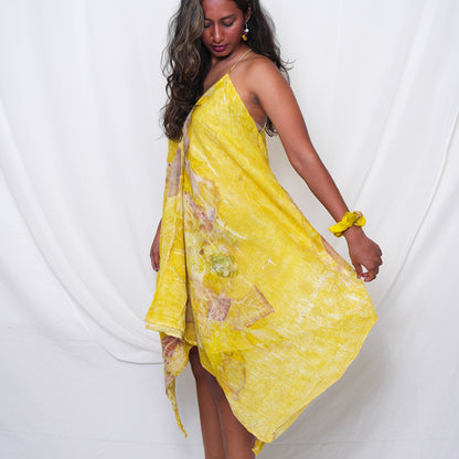 Rope Dress Style 1  – Earthy Floral Print
