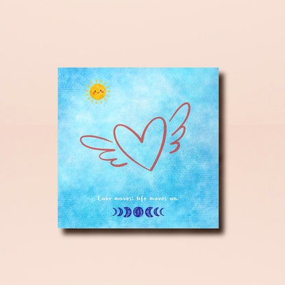 Square postcards