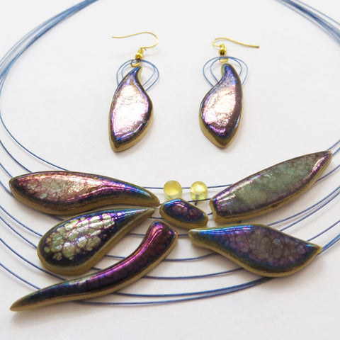 Dragonfly Ceramic Set