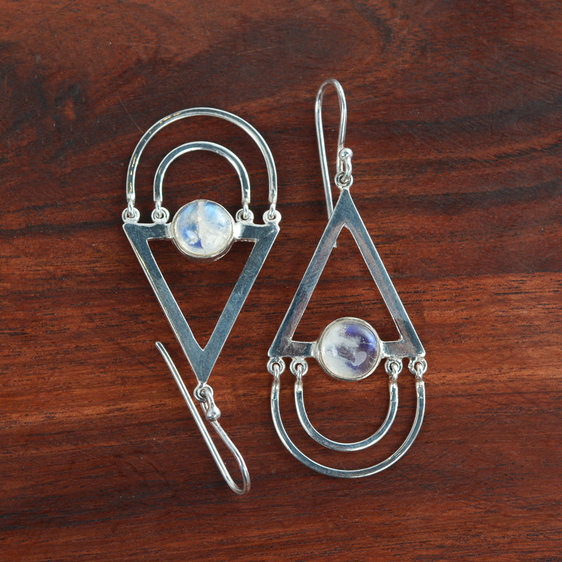 Moonstone Silver 925 Sterling Silver