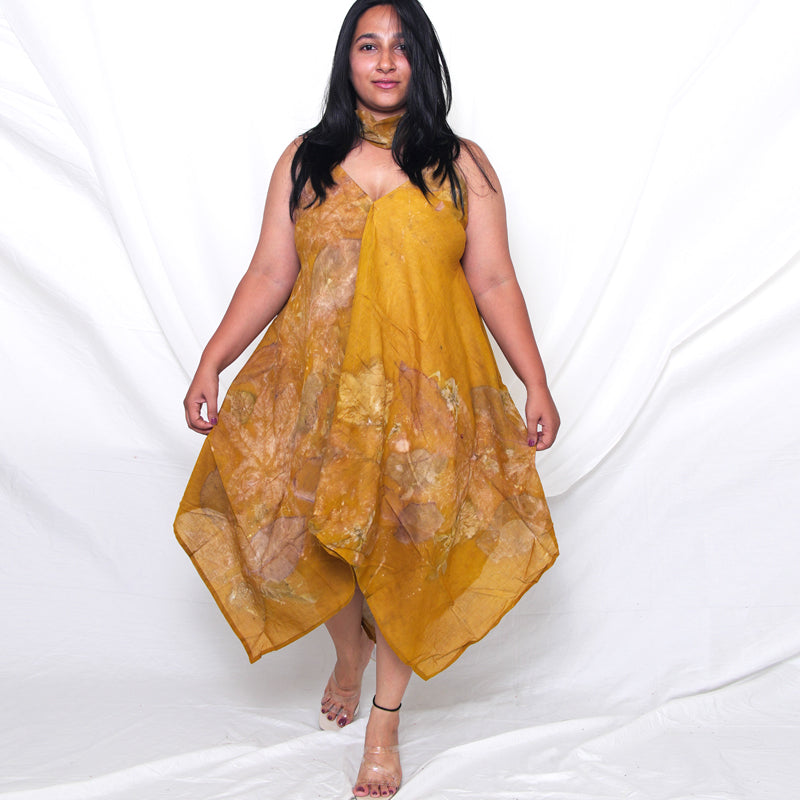 Rope Dress Style 1  – Earthy Floral Print