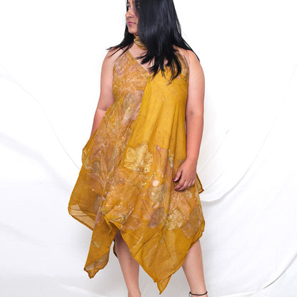 Rope Dress Style 1  – Earthy Floral Print