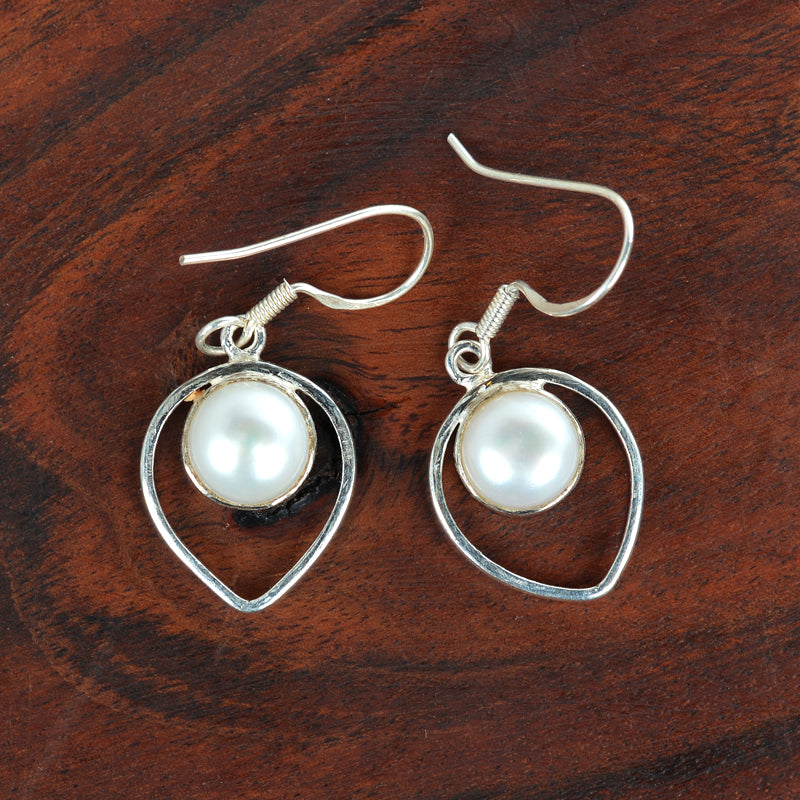 Pearl Silver 92.5 Jewellery Set